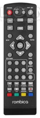 Cinema TV v07 пульт для DVB-T2-ресивера Rombica 