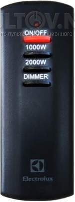 EFP/P-1020LS Electrolux и Aspen Royal Flame пульт для электрокамина