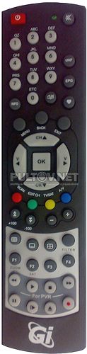 Golden Interstar, Galaxy Innovanions GI S-2050 , GI S-2020 , GI S-2030, StarSat SR-X60CU USB пульт для спутникового ресивера