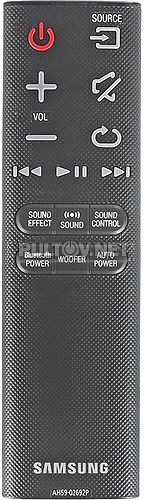 AH59-02692E, AH59-02692P пульт для саундбара Samsung HW-J355 и др.