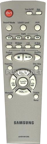AH59-00134K пульт для музыкального центра Samsung MAX-B550