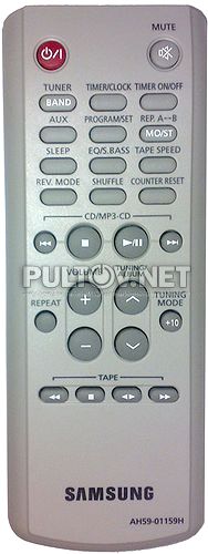 01159H,  AH59-01159H пульт для музыкального центра SAMSUNG MM-ZJ5 и других