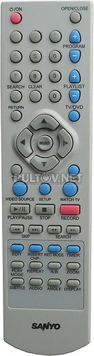 DVR-S300 пульт для DVD-рекордера Sanyo (вариант 2)