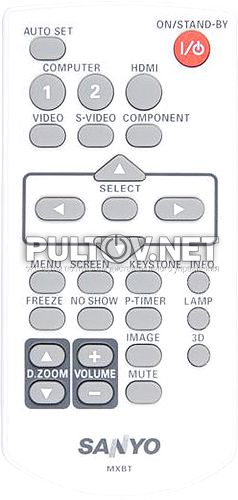 MXBT пульт для проектора Sanyo PDG-DWL2500