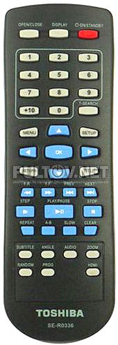 SE-R0336 пульт для DVD-плеера Toshiba SD-3010KR