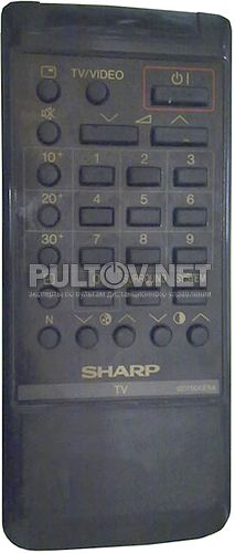 G0750CESA пульт для телевизора Sharp