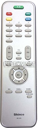 RC-370 пульт для телевизора Shinco LCD-3220