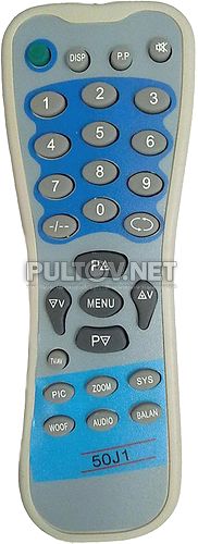 50J1 пульт для телевизора SITRONICS STV-1551F