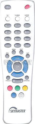 SkyMaster DX23 пульт для спутникового ресивера