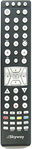 DROID пульт для HDTV-ресивера SKYWAY®