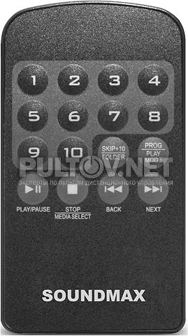 SM-2406 пульт для магнитолы SoundMAX