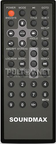 SM-CMD3004 пульт для автомагнитолы SOUNDMAX