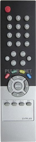 CVTR-J03 пульт для китайского телевизора Sony 