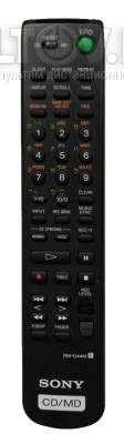 RM-D44M пульт для CD/MD-плеера SONY MXD-D400