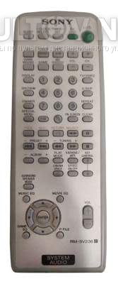 RM-SV236 пульт для музыкального центра SONY HCD-RV50 и других