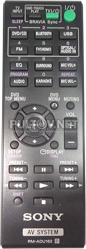 RM-ADU162 пульт для домашнего кинотеатра Sony DAV-DZ650