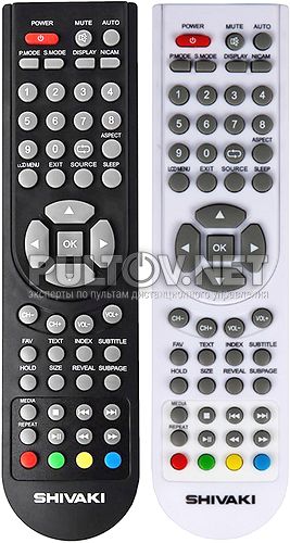 STV-22LED5, STV-24LED5 пульт для телевизора SHIVAKI