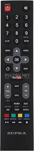JH-16440 оригинальный пульт для телевизора Supra STV-LC32ST1000W и др.