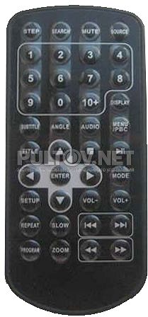 SDTV-715UT (модель TV-DVD5) , Elenberg PDVD-193TV пульт для портативного DVD-плеера SUPRA и Elenberg