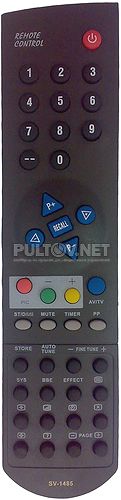 ST29J40 (SV-1485) пульт для телевизора