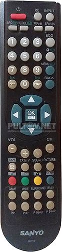 JXPYF пульт для телевизора Sanyo LCD-42K30-HD