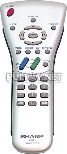 GA077WJSA оригинальный пульт для телевизора LC-20E1U