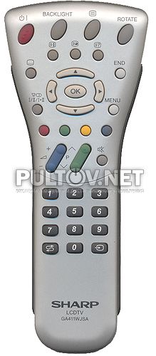 GA411WJSA , GA411WJSB пульт для телевизора SHARP LC-26S2RU