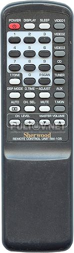 RM-105 пульт для AV-ресивера Sherwood RD-6500 и др.