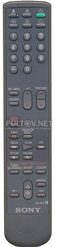 RM-863 пульт для моноблока Sony KV-V2110