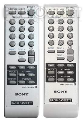 RMT-CRS60AD, RMT-CRS60A пульт для магнитолы Sony CFD-RS60CP