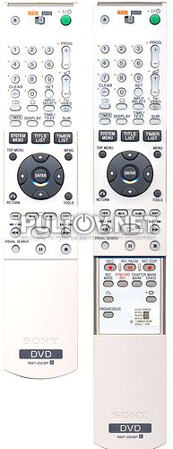 RMT-D216P пульт для DVD-рекордера Sony RDR-GX310