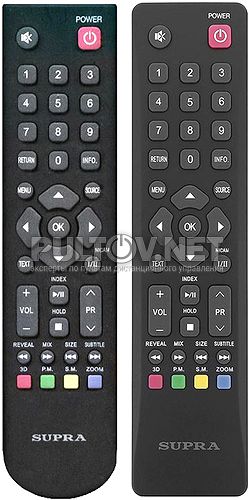 JH-11370, STV-LC47660FL00 , ERISSON 19LES66 пульт для телевизоров Supra и Erisson