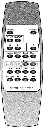 TD470 (TD-470) пульт для кассетной деки Harman/Kardon