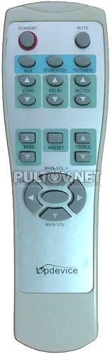 TDE 280/2.1 пульт для компьютерной акустики TopDevice