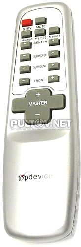 TDE-320/5.1 пульт для компьютерной акустики TopDevice 