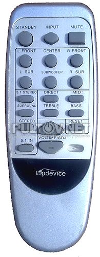 TDE465/5.1, TDE-470/5.1 пульт для компьютерной акустики TopDevice