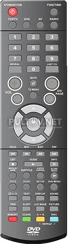 Technika LCD19DVDID-107 пульт для телевизора