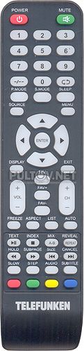 TF-LED15S31 пульт для телевизора TELEFUNKEN
