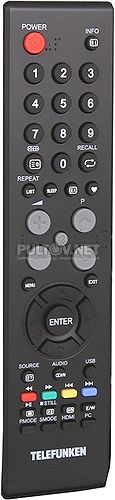 TF-LED22S2 пульт для телевизора Telefunken