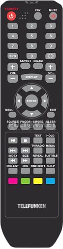 TF-LED39S32T2 пульт для телевизора Telefunken 