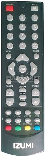 TL-15H603B пульт для телевизора IZUMI