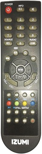 TLE19H150G, TLE24F205B пульт для телевизора IZUMI