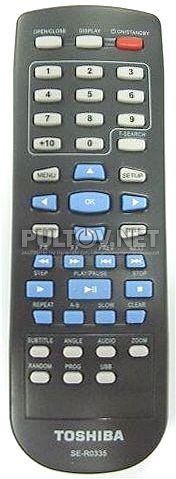 SE-R0335 пульт для DVD-плеера TOSHIBA SD290EKB