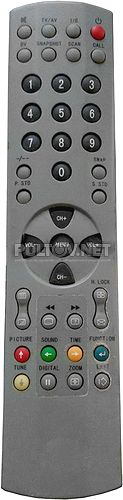 VC532237 пульт для телевизора TRONY TR29GH43 и других