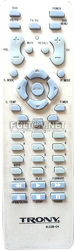 KLC3B-C4 , KLC38-C4 пульт для телевизора TRONY 15K1