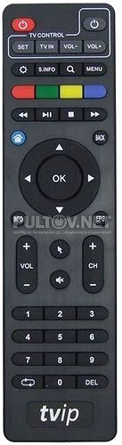 TVIP 01FE S-Box, v.410 пульт для медиацентра (обучаемый) 