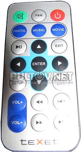 TeXet TF-818Z пульт для фоторамки