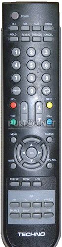 BT-0455T пульт для телевизора TECHNO TS-LCD-3215
