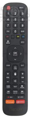 HOD917 пульт для телевизора DEXP U50E9000Q