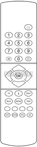 Universum RCU 600 пульт для телевизора Universum FT 71510